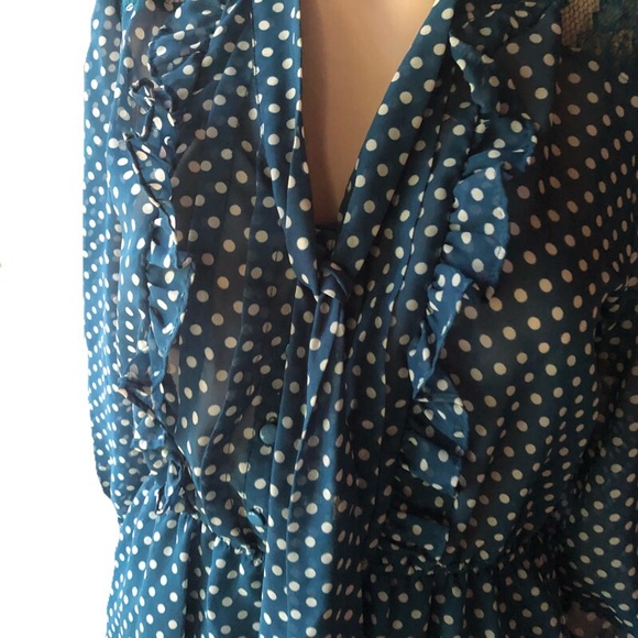 Donated Flying Tomato polka dot fit & flare dress - Picture 3 of 6